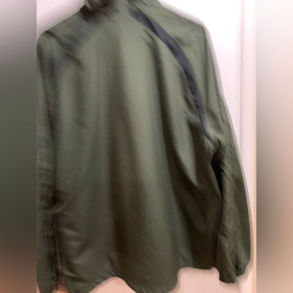 Nike Windbreaker Jacket Mens Large Olive Green - Picture 5 of 6